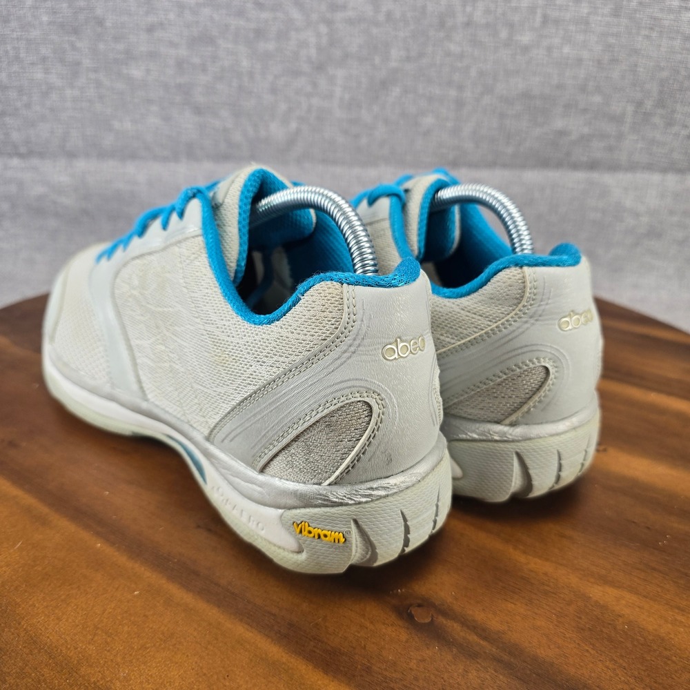 Aero Astra LT Grey Turquoise Blue Vibram Walking Shoes‎ Womens 11 Medium PO 3550 - Picture 12 of 14